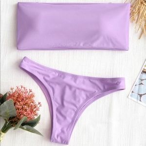 Zaful lavender bikini